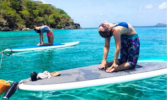 Stand Up paddleboard + Fitness on St. John