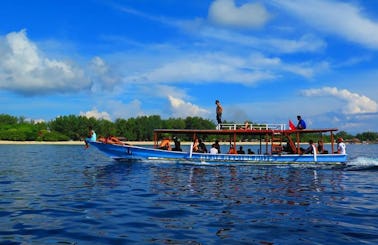 Diving boat for 30 people in Lombok, Indonesia