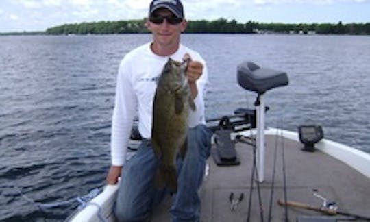 Bass Boat Fishing Trips in Brainerd, Minnesota