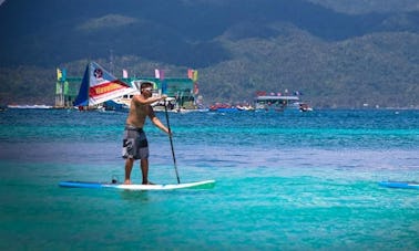 Prancha de remo em Boracay