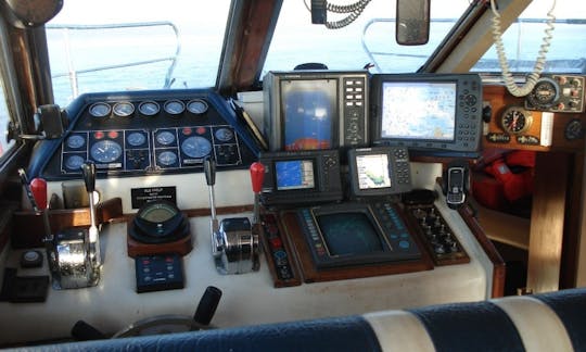 Barco de pesca de luxo Charter 52'