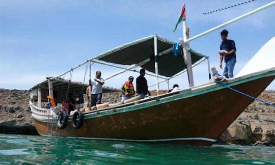 Private Dhow Boat Tours for 30 Person in Khasab, Oman