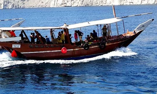 Private Dhow Boat Tours for 30 Person in Khasab, Oman