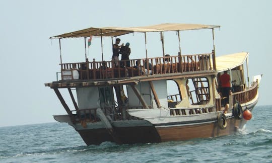 Private Dhow Boat Tours for 30 Person in Khasab, Oman