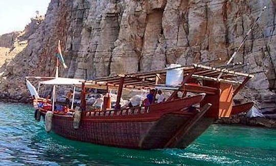 Musandam Khasab Full day dhow cruise with lunch & dolphin watching