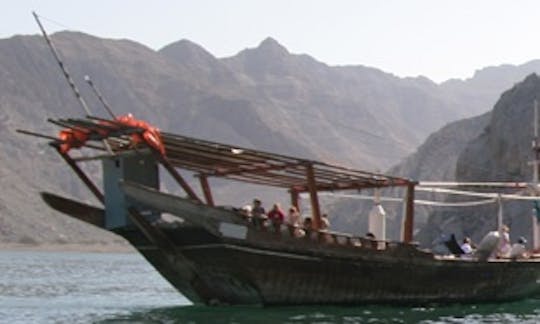 Musandam Khasab Full day dhow cruise with lunch & dolphin watching