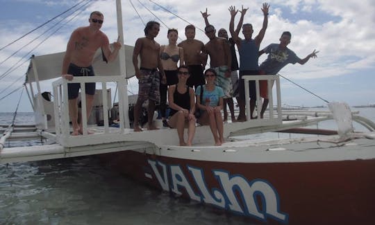 'Valm' Outrigger Boat Diving Trips In Bohol