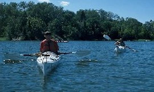 Explore beautiful lake Kabetogama one of the chain of lakes in the heart of Voyageurs National Park. This is our private bay where you can learn or ex