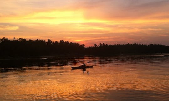 Explore beautiful lake Kabetogama one of the chain of lakes in the heart of Voyageurs National Park. This is our private bay where you can learn or ex