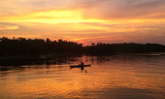 Explore beautiful lake Kabetogama one of the chain of lakes in the heart of Voyageurs National Park. This is our private bay where you can learn or ex