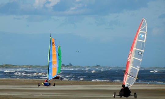 Windcar (I), similar to iceboat, in Cassino