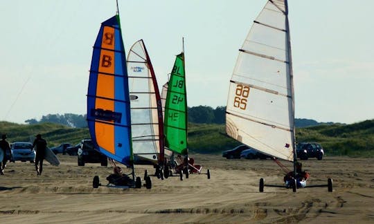 Windcar (I), similar to iceboat, in Cassino