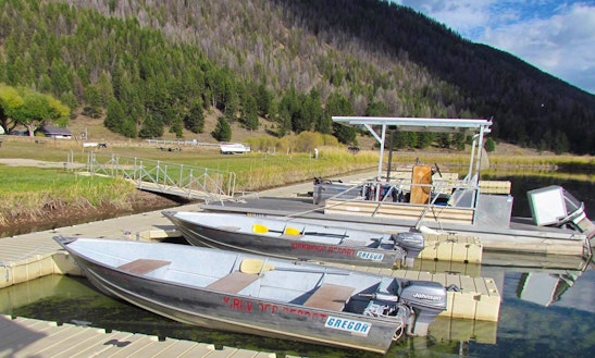 Rent This 14' Macgregor Aluminum Fishing Boat In West Yellowstone