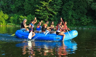 Six-Man Raft Rental & Trips in Cass Township