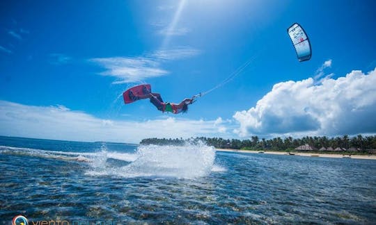 Kiteboarding in Lhoknga District, Indonesia