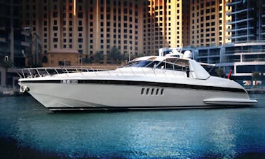 80' Time Out Monaco Power Mega Yacht in Dubai