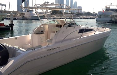 Abu Dhabi Fishing Charter On 33ft "Alpha" Silvercraft Yacht