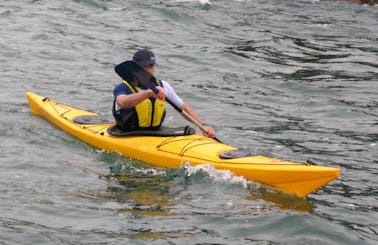 Single Sea Kayak Rental in La Baule Bay, France