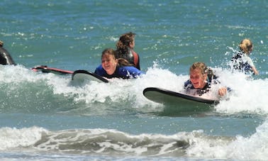 Surf Lessons in Cape Foulwind, New Zealand