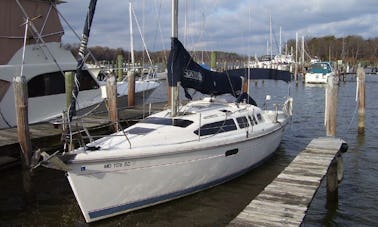 Monocasco de 34' Hunter Cruising en Rock Hall, Maryland, Estados Unidos