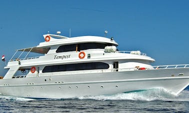 Luxury Yacht ''Tempest'' In Egypt