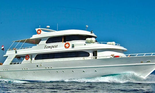 Luxury Yacht ''Tempest'' In Egypt