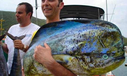 33' Sport Fishing Charter In Deshaies