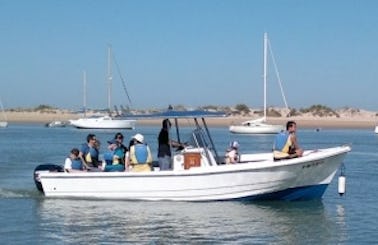 Rent the 23' Rigid Hull Motorboat in Chiclana de la Frontera