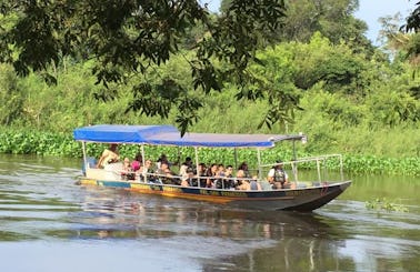 Super dinghy in the Panatanal do Mato Grosso
