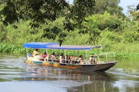 Super dinghy in the Panatanal do Mato Grosso