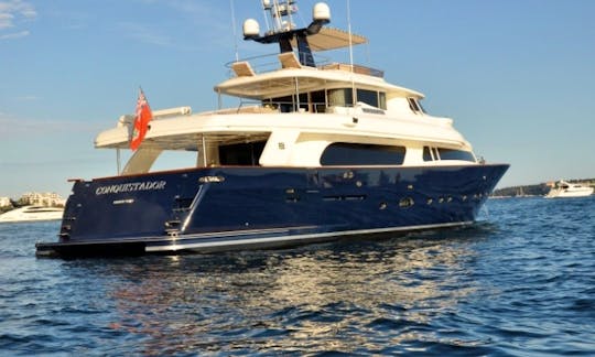 109' Motor Yacht Charter in Monaco