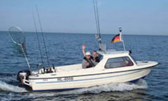 Rent this 4 person charter boat rental in Großenbrode, Germany