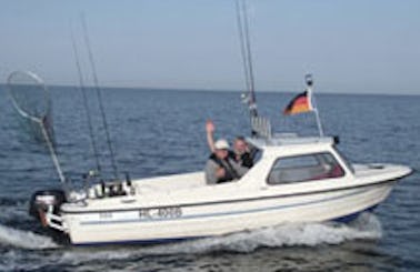 Rent this 4 person charter boat rental in Großenbrode, Germany