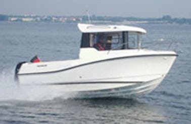 Rent a Quicksilver 605 Pilothouse for 6 Person in Großenbrode, Germany