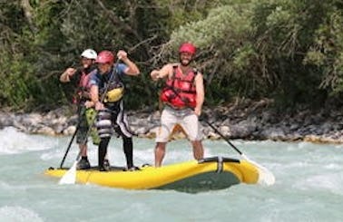 Giant multi person Paddleboard Rental in Tramezaigues, France - a must do for groups