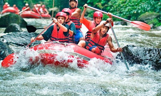 Explore Ubud, Bali, em um emocionante passeio de rafting!