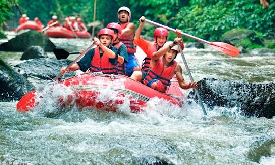 Explore Ubud, Bali, em um emocionante passeio de rafting!