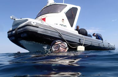 Boat Manta Diving Trips in Piran