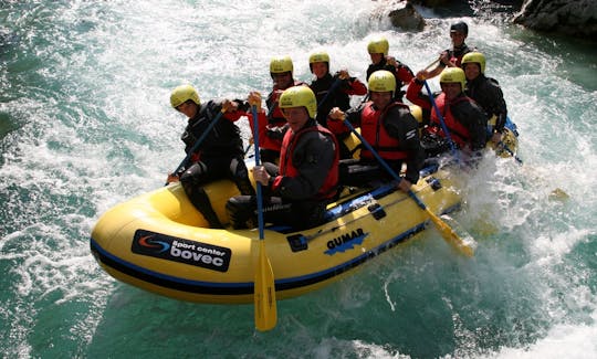 Rafting in Soča