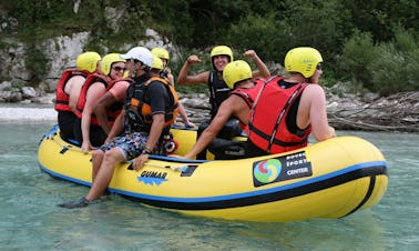 Rafting in Soča