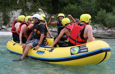 Rafting in Soča