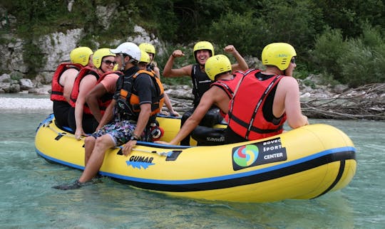 Rafting in Soča