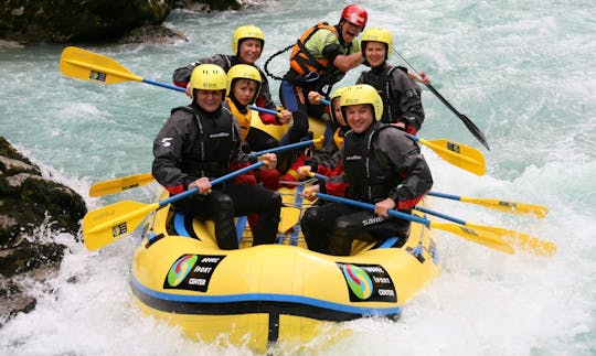 Rafting in Soča