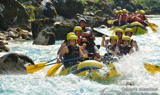 Raft in Bovec, Slovenia