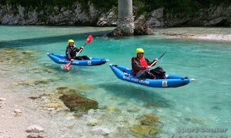 Guided Kayak Trip on Soca River in Bovec