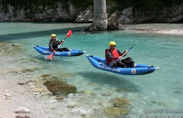 Guided Kayak Trip on Soca River in Bovec
