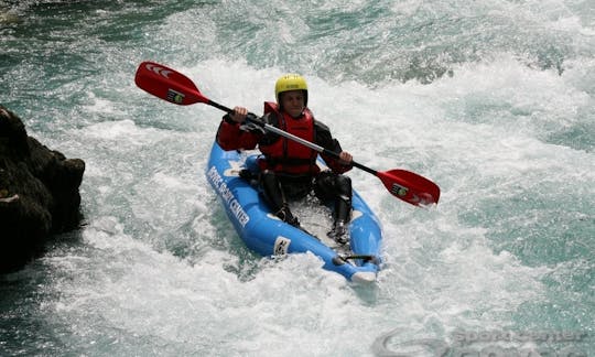 Guided Kayak Trip on Soca River in Bovec