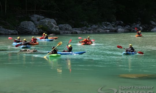 Guided Kayak Trip on Soca River in Bovec