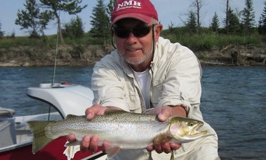 Guided Fly Fishing Trip On Bow River