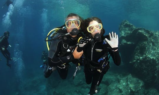 Cours de plongée sous-marine et de spécialités PADI à Vasilikis